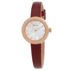 FX03742B NWT Emporio Armani Fashion Ladies Quartz Steel Authentic Watch